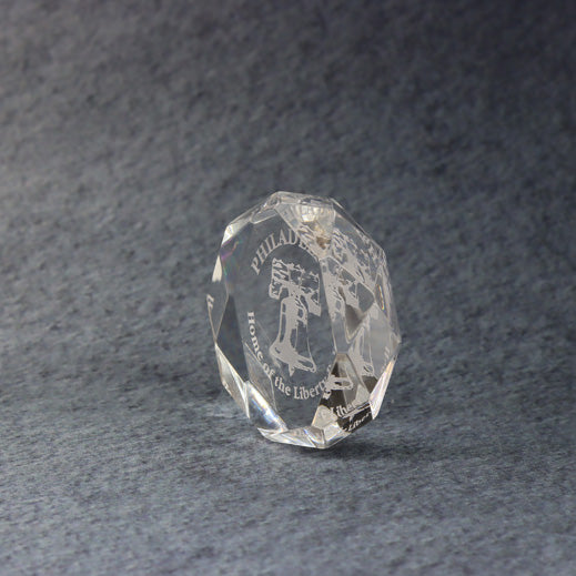 Multi-Faceted Acrylic Paperweight | Global Recognition Inc