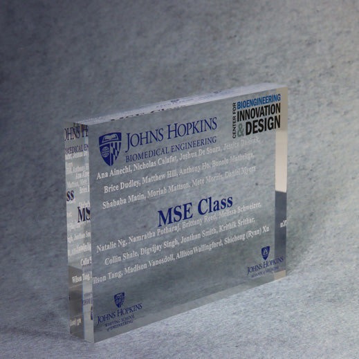 Acrylic Block | Global Recognition Inc
