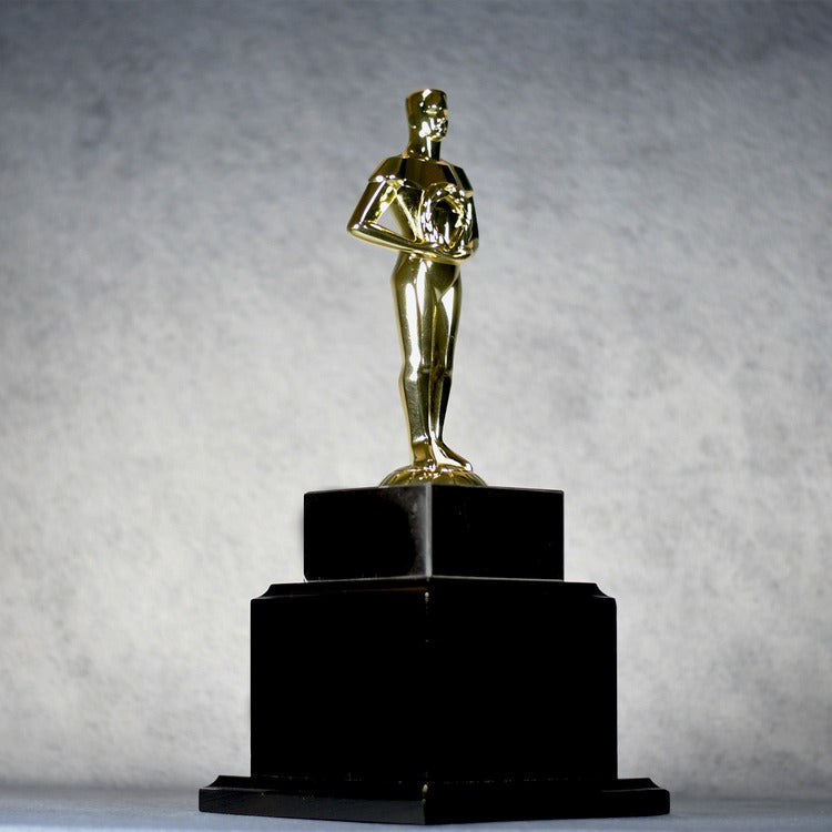 Achiever Trophy - Gold Figure On Marble Base | Global Recognition Inc