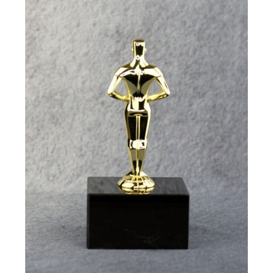 Achiever Trophy - Gold Figure On Marble Base | Global Recognition Inc