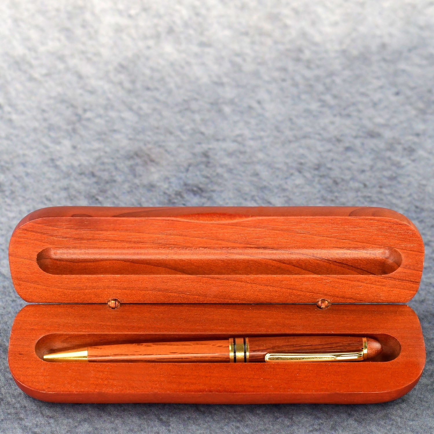 Rosewood Pen In Presentation Box | Global Recognition Inc