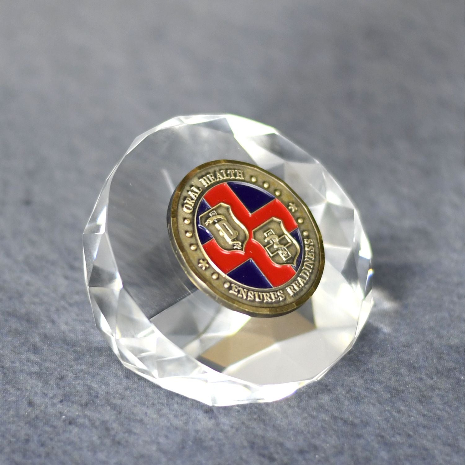 Crystal Round Paperweight | Global Recognition Inc