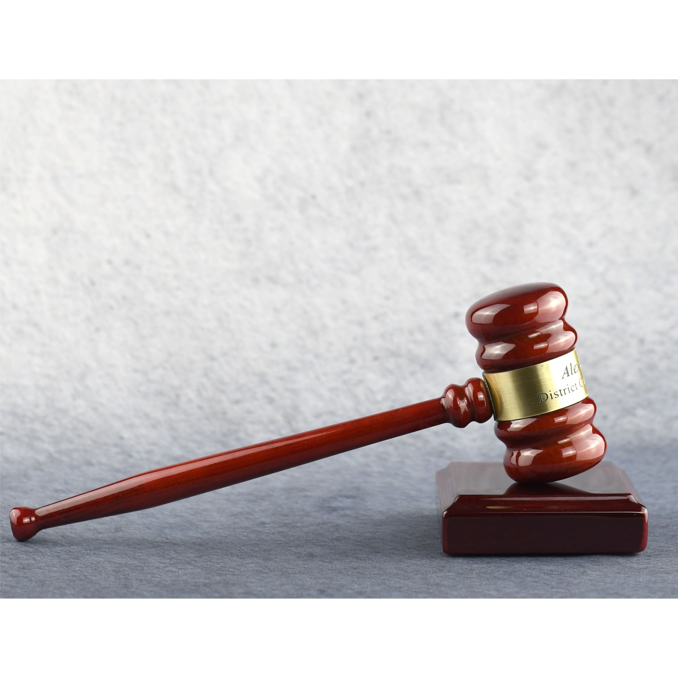 Rosewood Gavel And Case | Global Recognition Inc