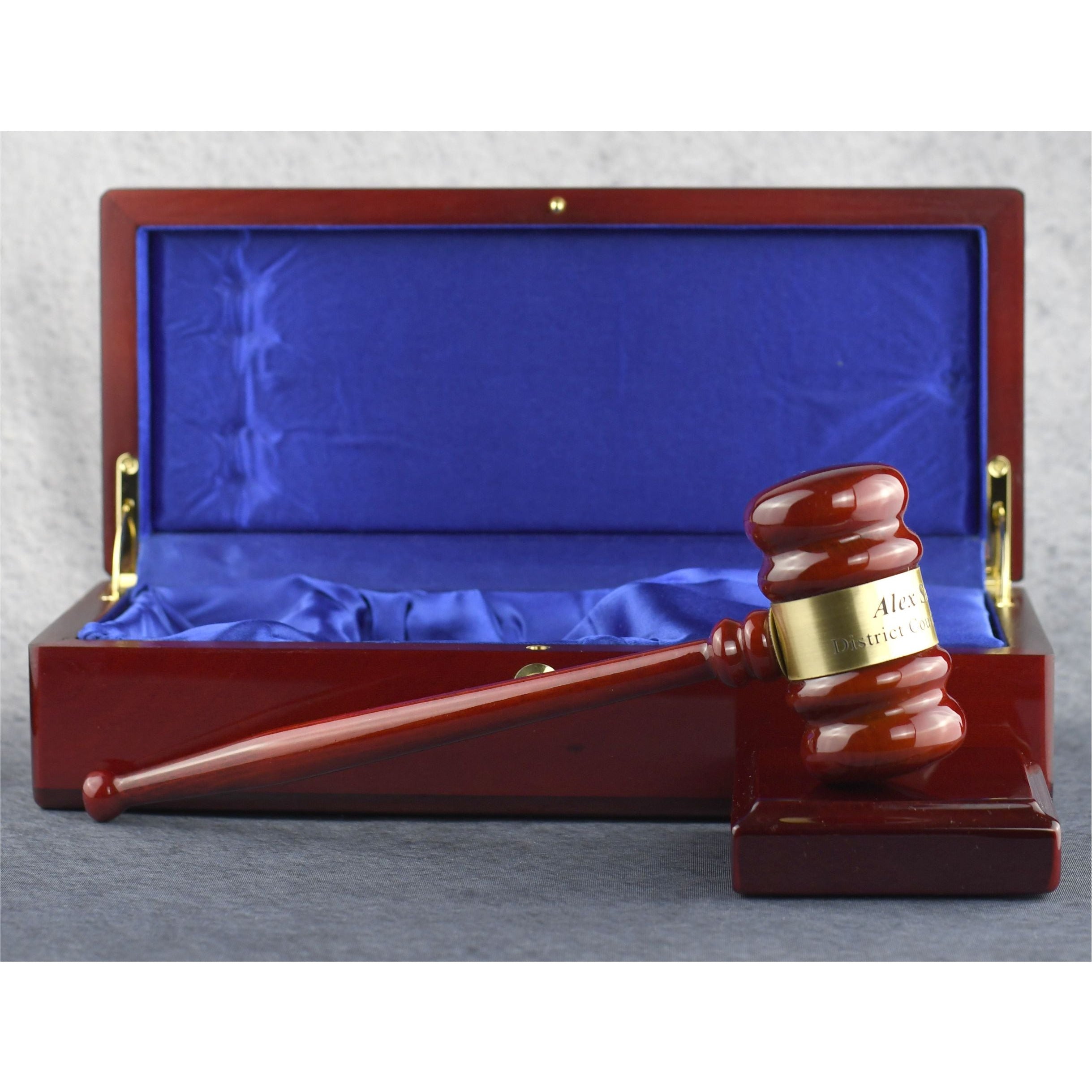 Rosewood Gavel And Case | Global Recognition Inc