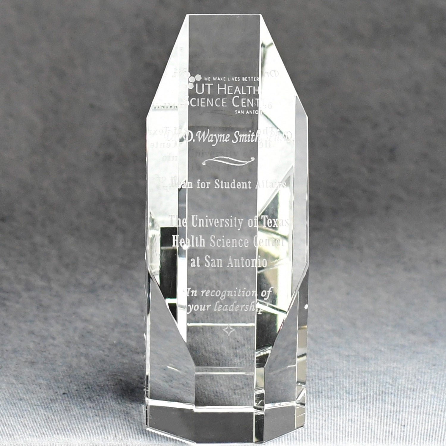 Crystal Octagon Tower | Global Recognition Inc
