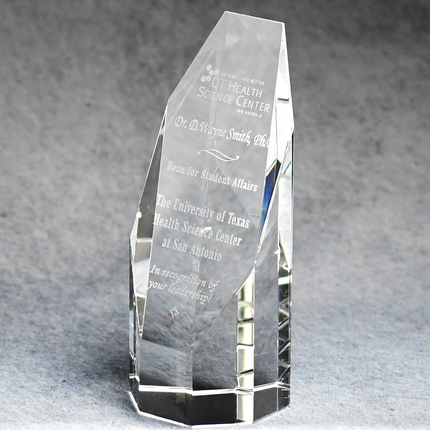Crystal Octagon Tower | Global Recognition Inc