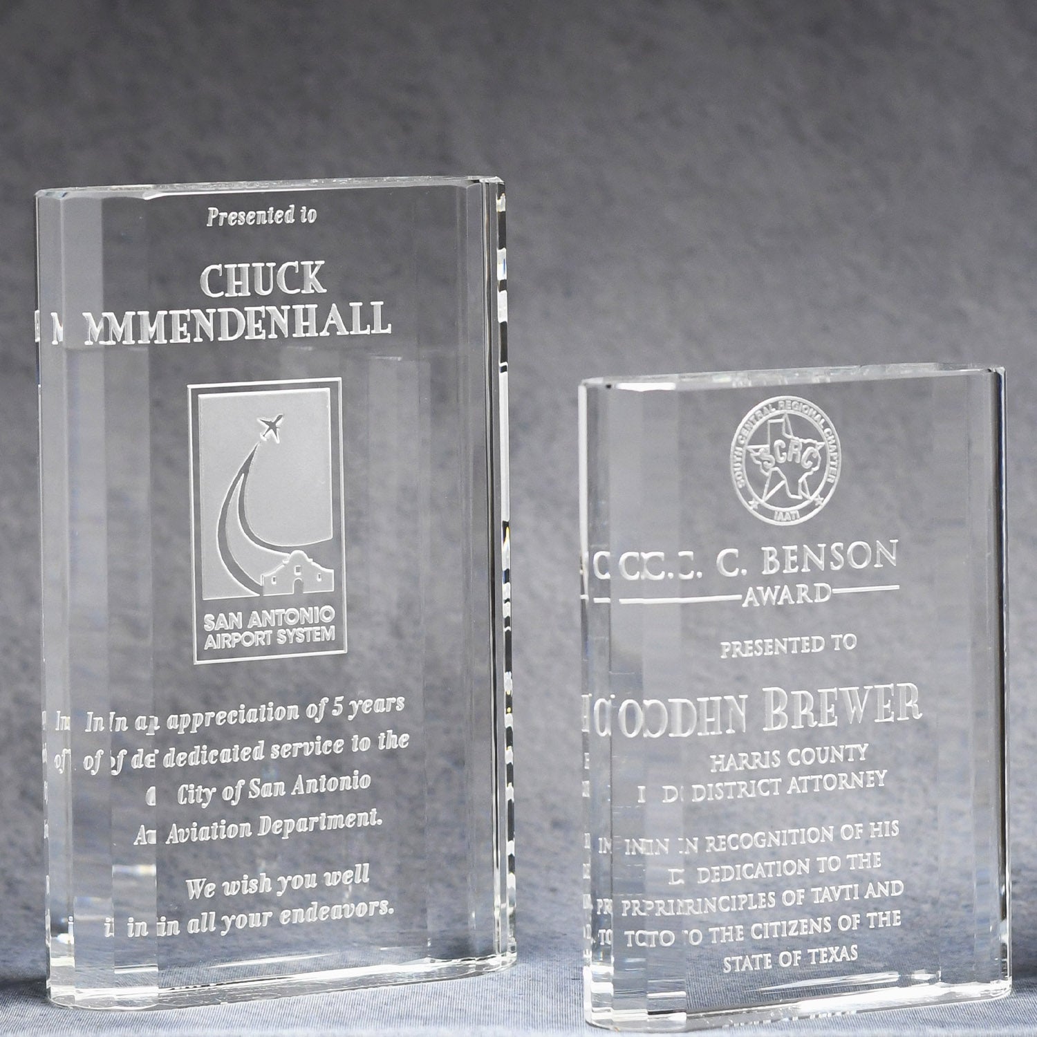 Optic Crystal Merit Award | Global Recognition Inc