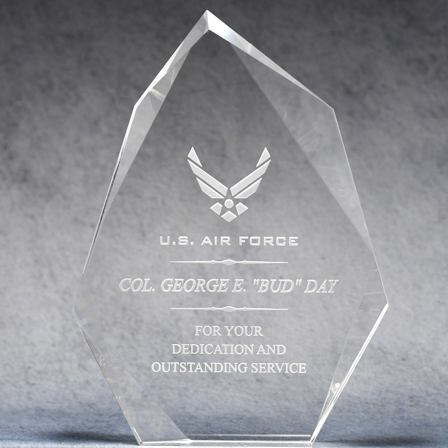 Multi-Faceted Optic Crystal Award | Global Recognition Inc