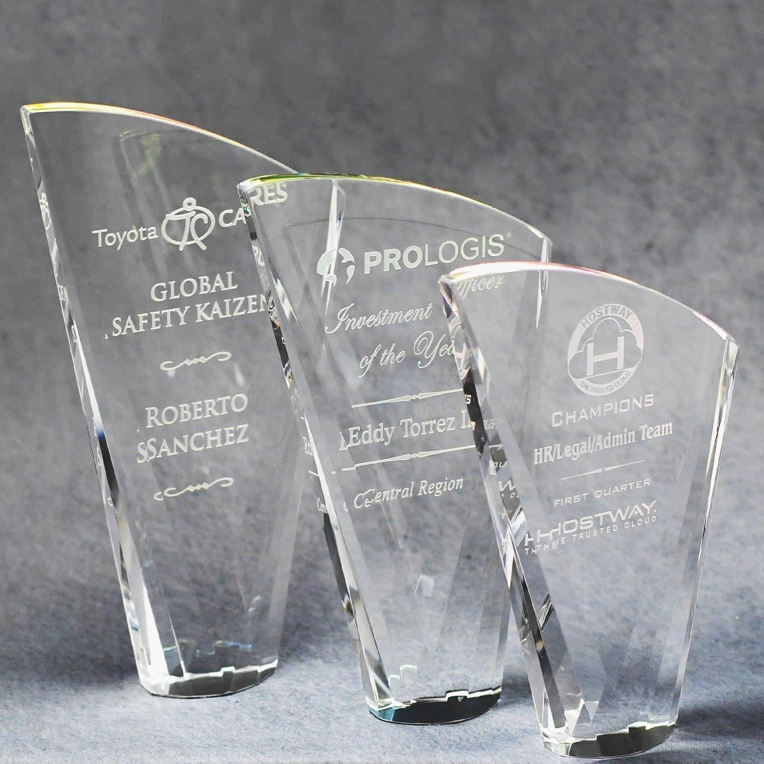 Spectra Color Crystal Sail | Global Recognition Inc