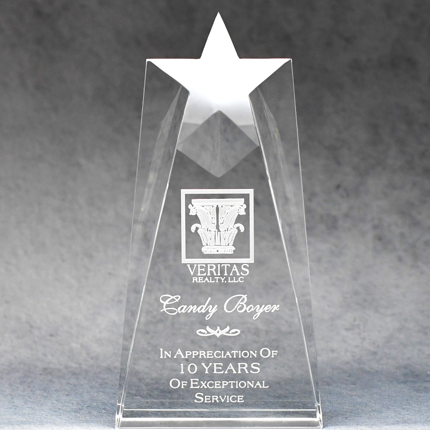 Mega Star Optic Crystal | Global Recognition Inc