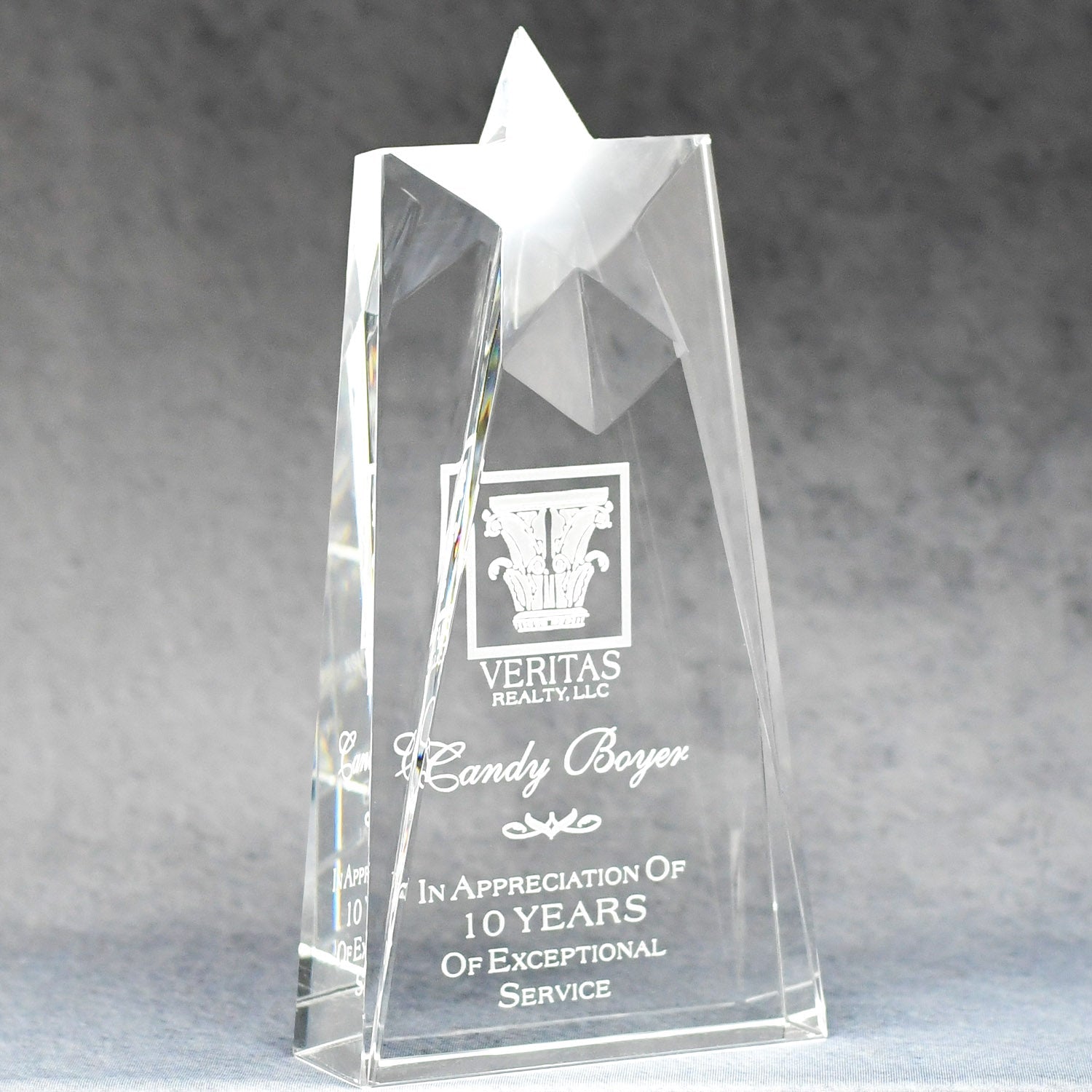 Mega Star Optic Crystal | Global Recognition Inc