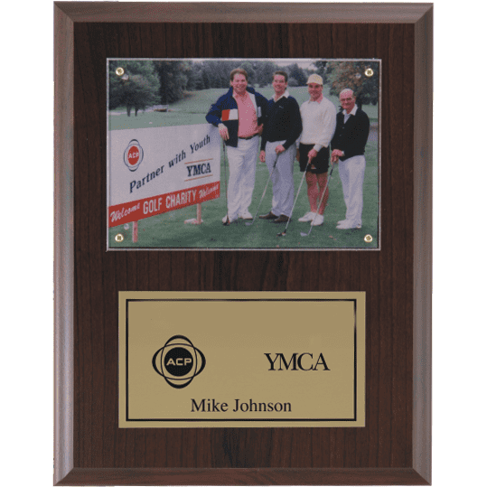 Picture Plaque With Plexi Glass | Global Recognition Inc