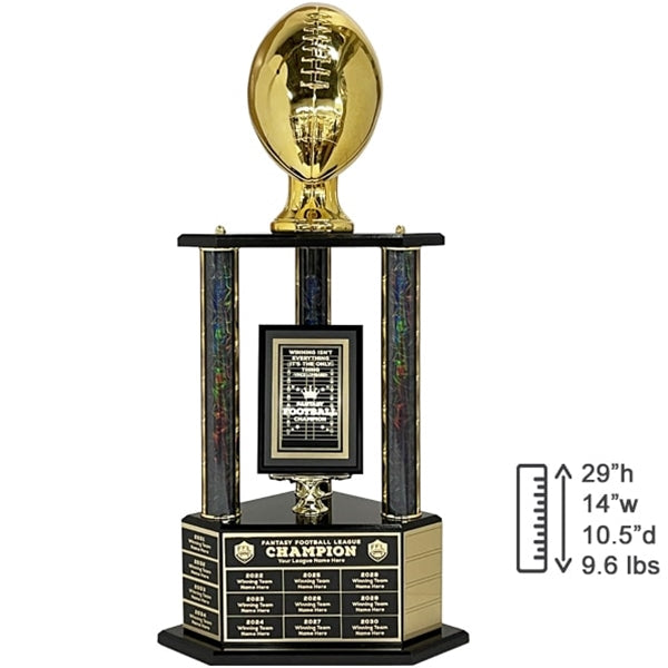 Fantasy Football Trophy, 41-Plate Perpetual