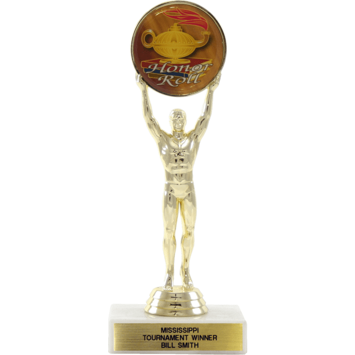 Activity Insert Male Achievement Trophy | Global Recognition Inc