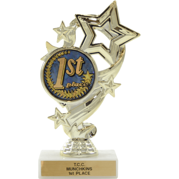Activity Insert Star Trophy | Global Recognition Inc