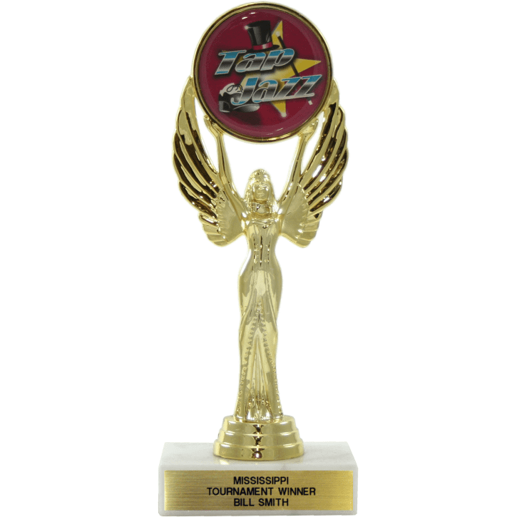 Activity Insert Female Achievement Trophy | Global Recognition Inc