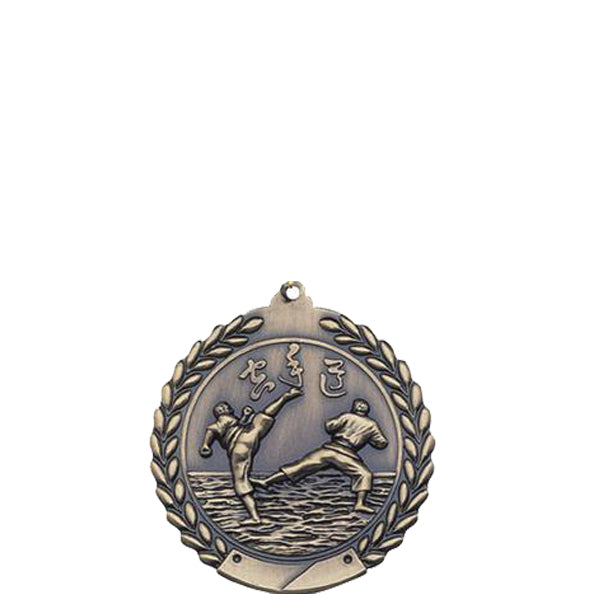 Economy Line Stock Medals With Neck Ribbon