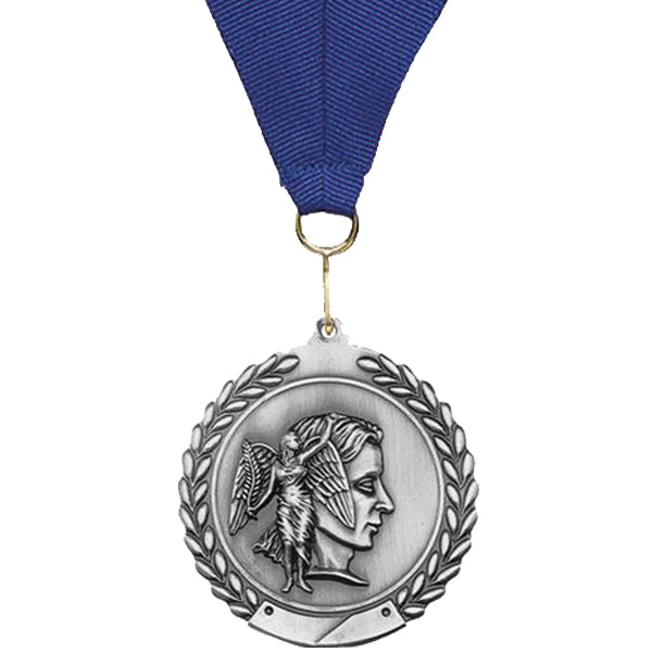 Economy Line Stock Medals With Neck Ribbon