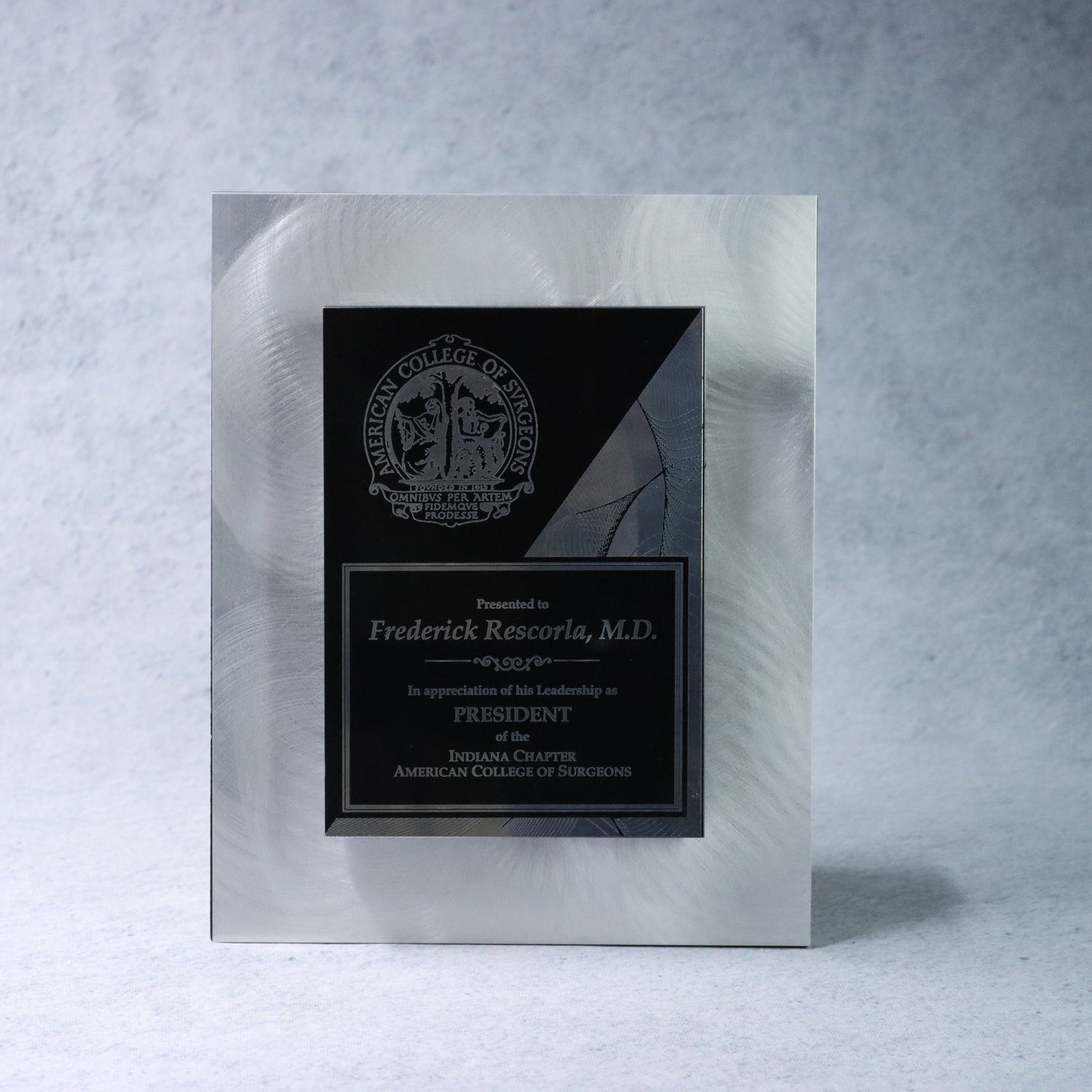 Two-Level Digitally Printed Plaque | Global Recognition Inc