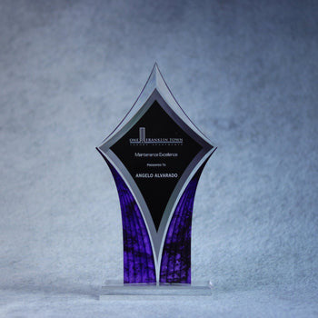 Acrylic Diamond Trophy | Global Recognition Inc