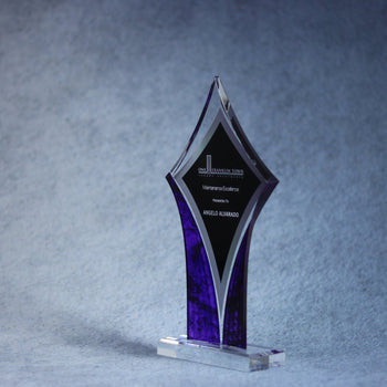 Acrylic Diamond Trophy | Global Recognition Inc