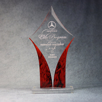 Acrylic Diamond Trophy | Global Recognition Inc