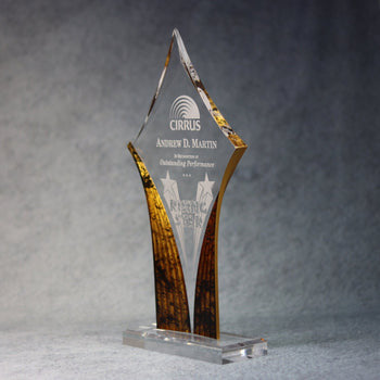 Acrylic Diamond Trophy | Global Recognition Inc