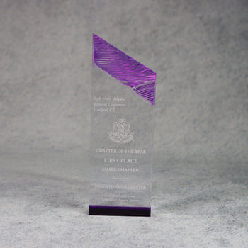 Acrylic Carved Tower | Global Recognition Inc