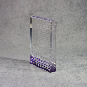 Acrylic With Jewel Cuts | Global Recognition Inc