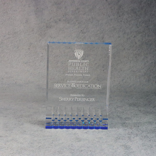 Acrylic With Jewel Cuts | Global Recognition Inc