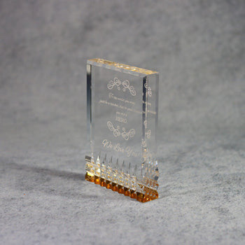 Acrylic With Jewel Cuts | Global Recognition Inc