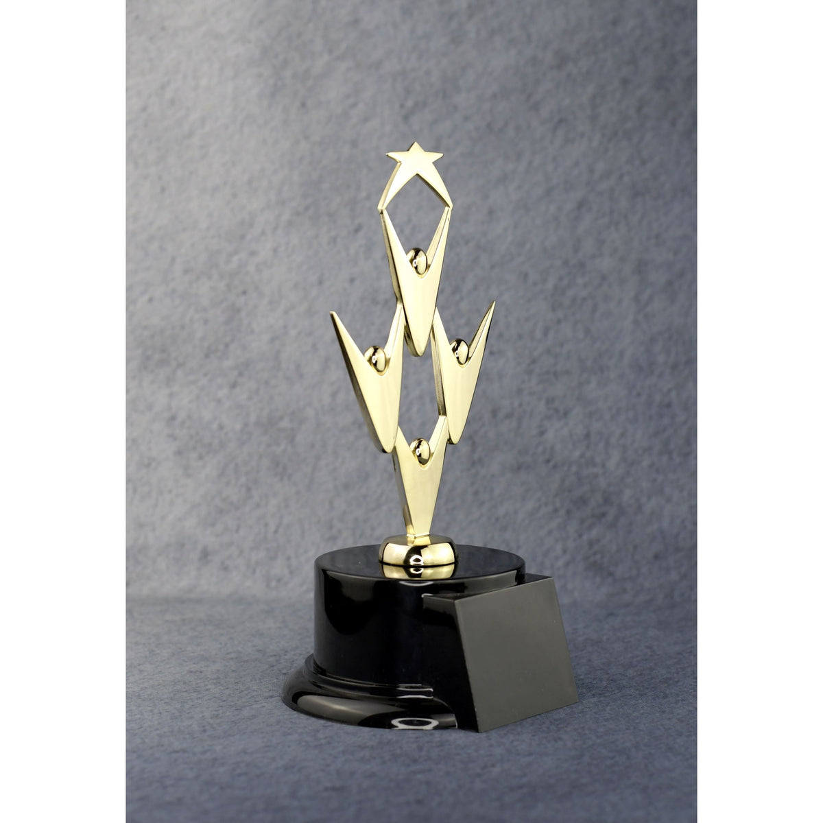 Star Performer On Black Base | Global Recognition Inc