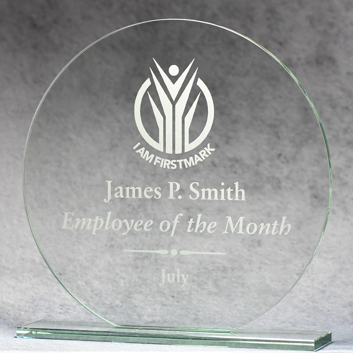 Economy Jade Crystal Circle | Global Recognition Inc