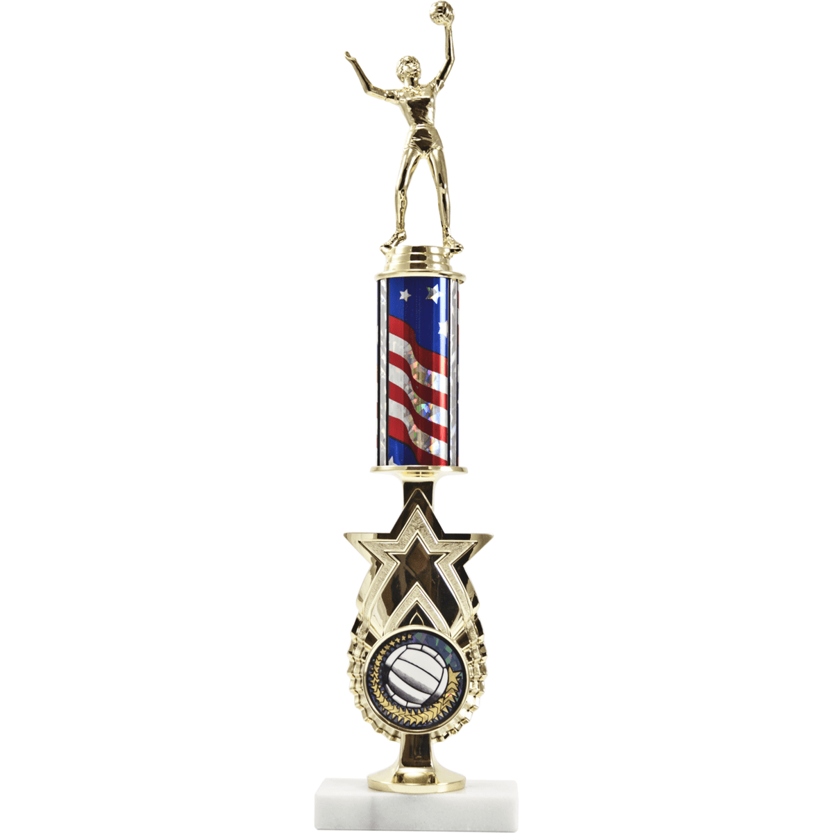Exclusive Star Riser With Round Column Award Trophy | Global ...