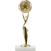 Modern Achievement Figure With Spinning Mylar Holder Trophy | Global Recognition Inc