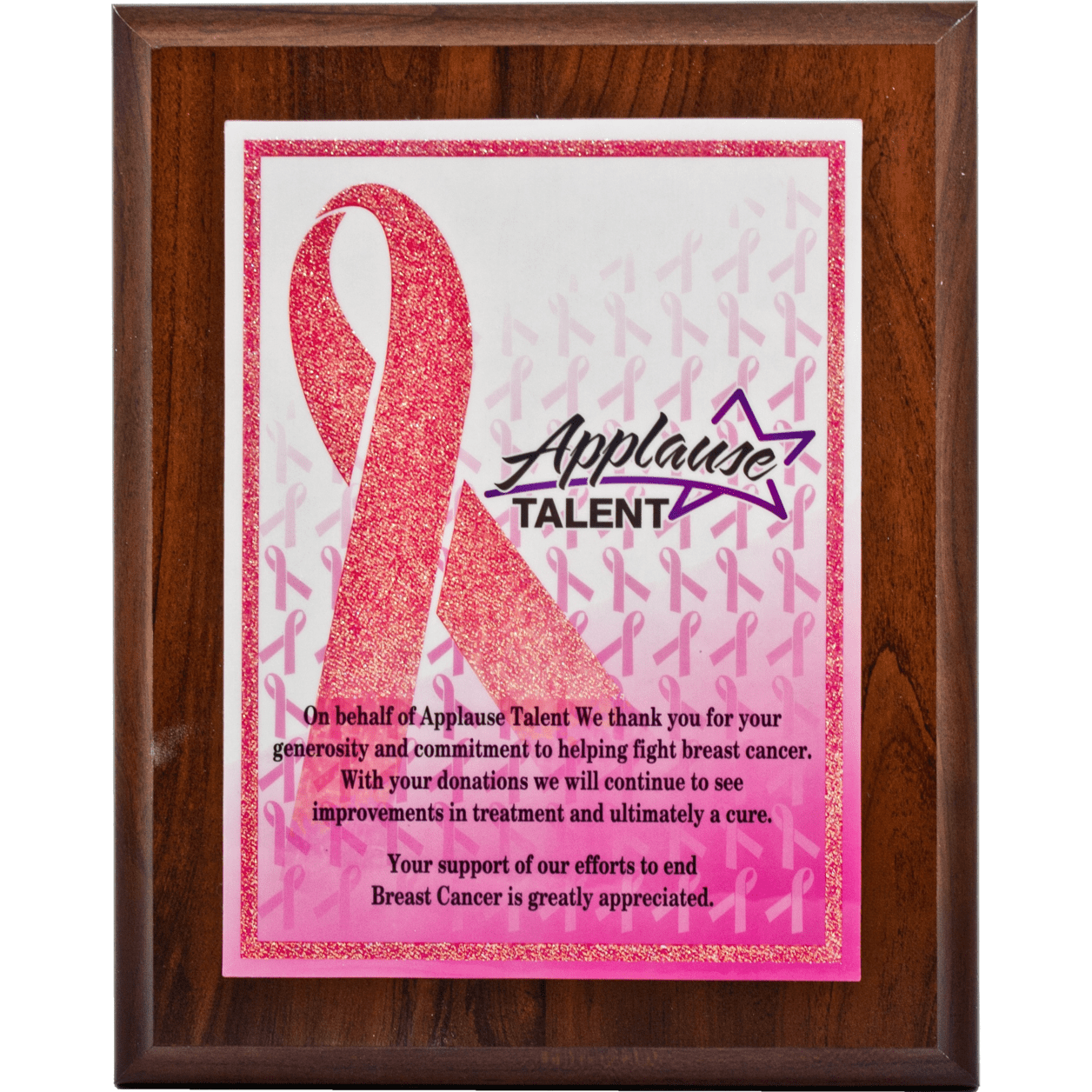 Custom Full Color Plaque | Global Recognition Inc