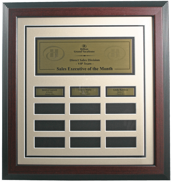 Framed Perpetual Plaque GFR-00011