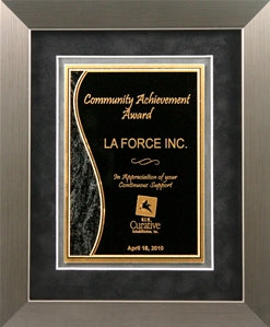 Framed Award Plaque GFR-00053